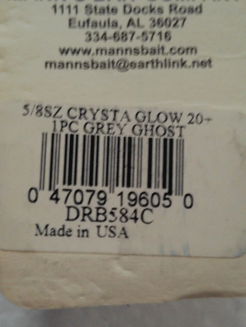 Manns brand new